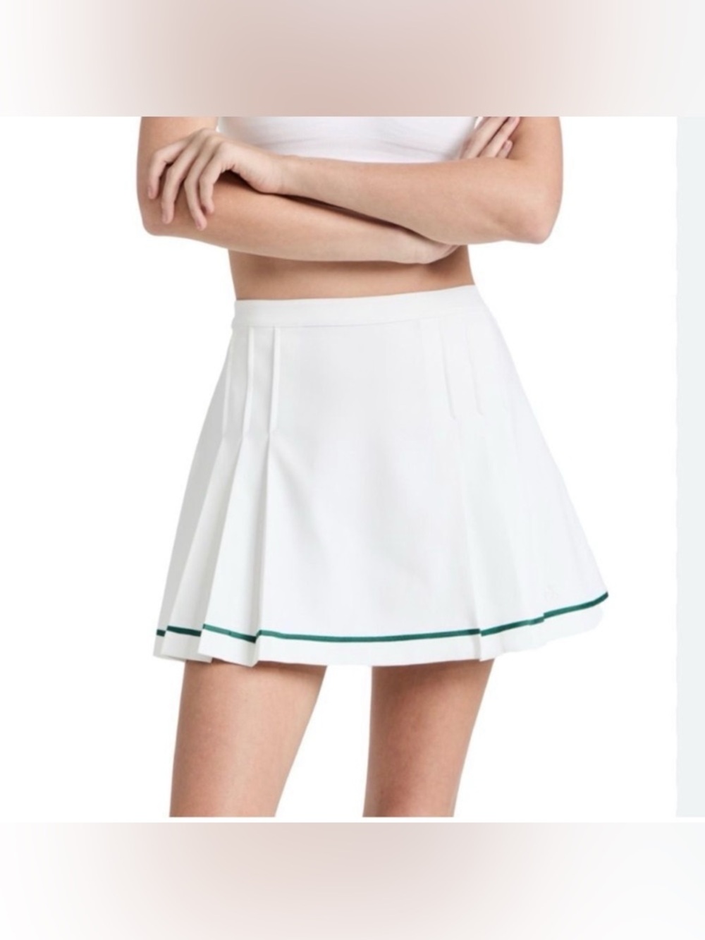 Tory Burch Tory Sport Pleated Mini Skirt